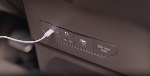 USB-C Ports and Power Outlets